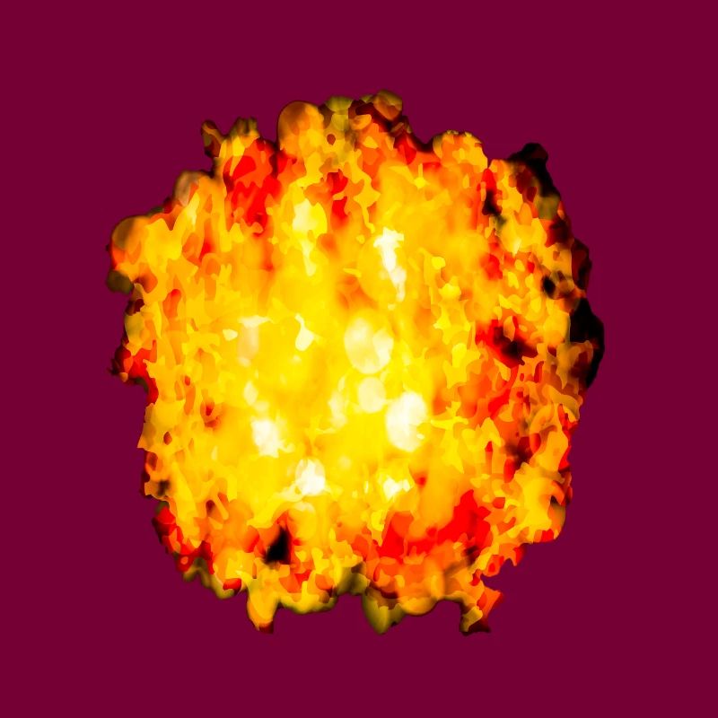 Small explosion