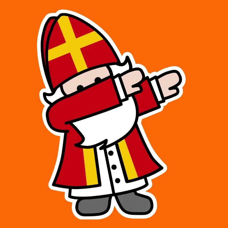 Sinterklaas Saint / Nicholas Dab Dabbing Sint Piet