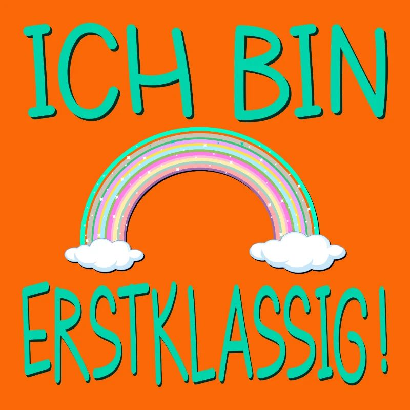 Ich bin erstklassig Regenbogen 1. Klasse