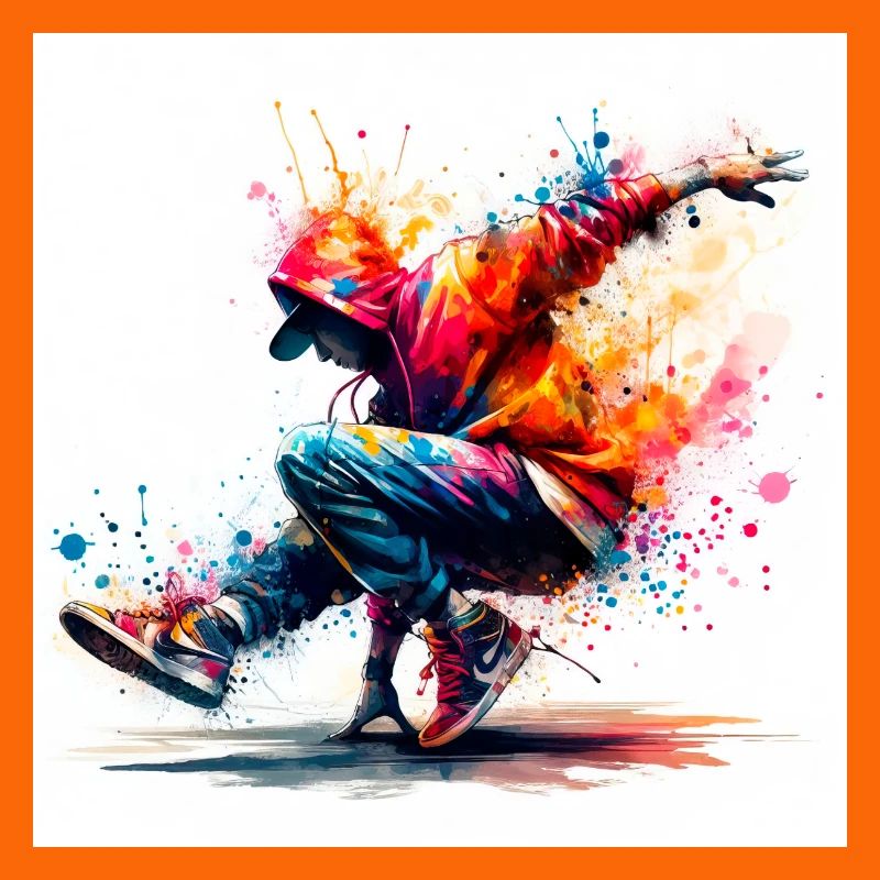 Danse urbaine au style dynamique