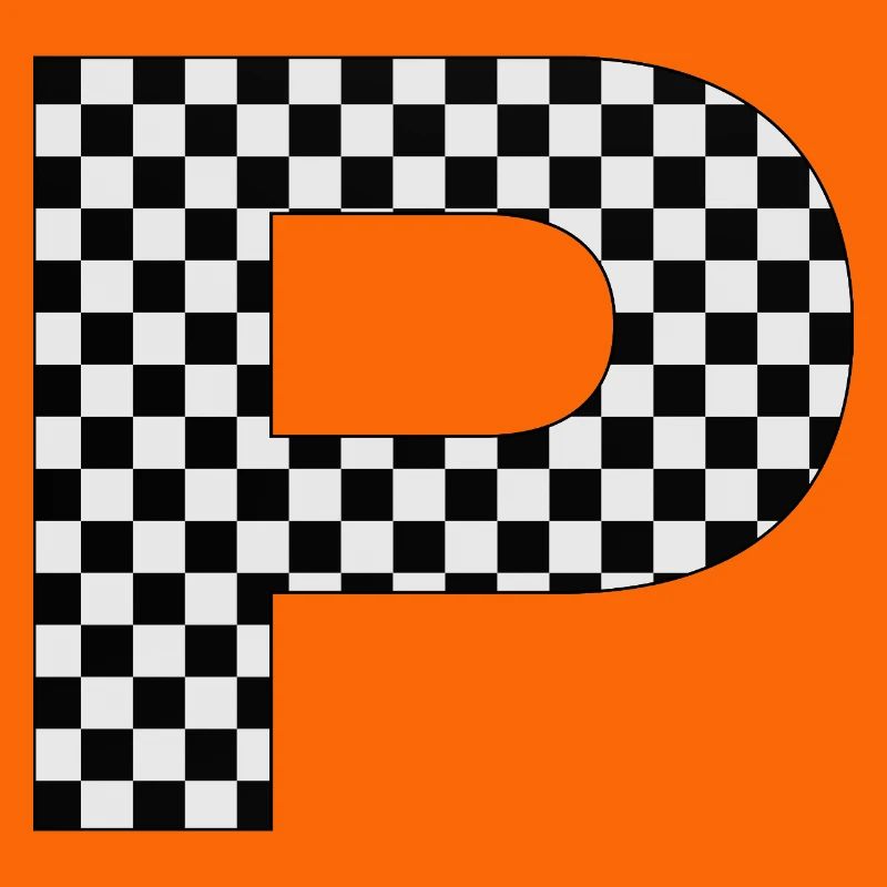 P – Déclaration de typographie en damier