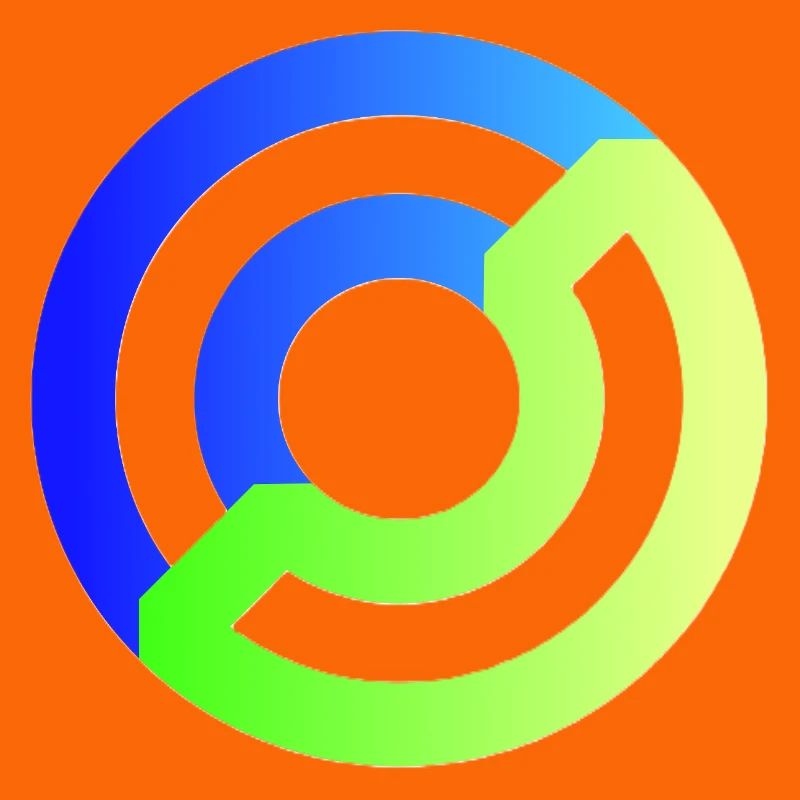 Futuristic Spiral Abstract Design