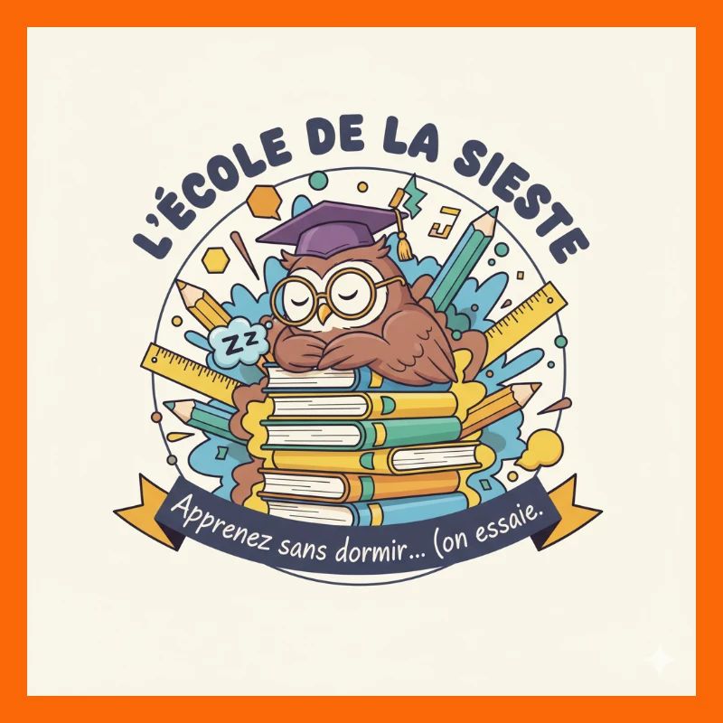 Schule der Eule Nickerchen Schüler