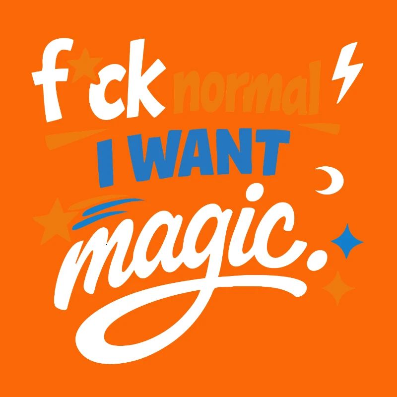 Magic instead of normality: Courageously colourful