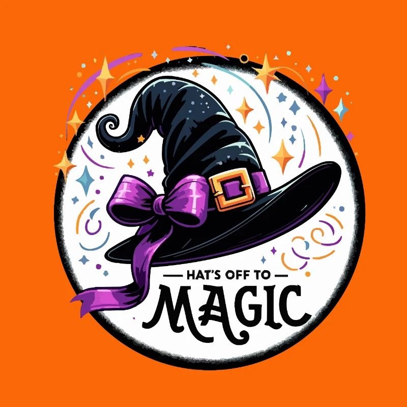 Witch Hat Magic Illustration