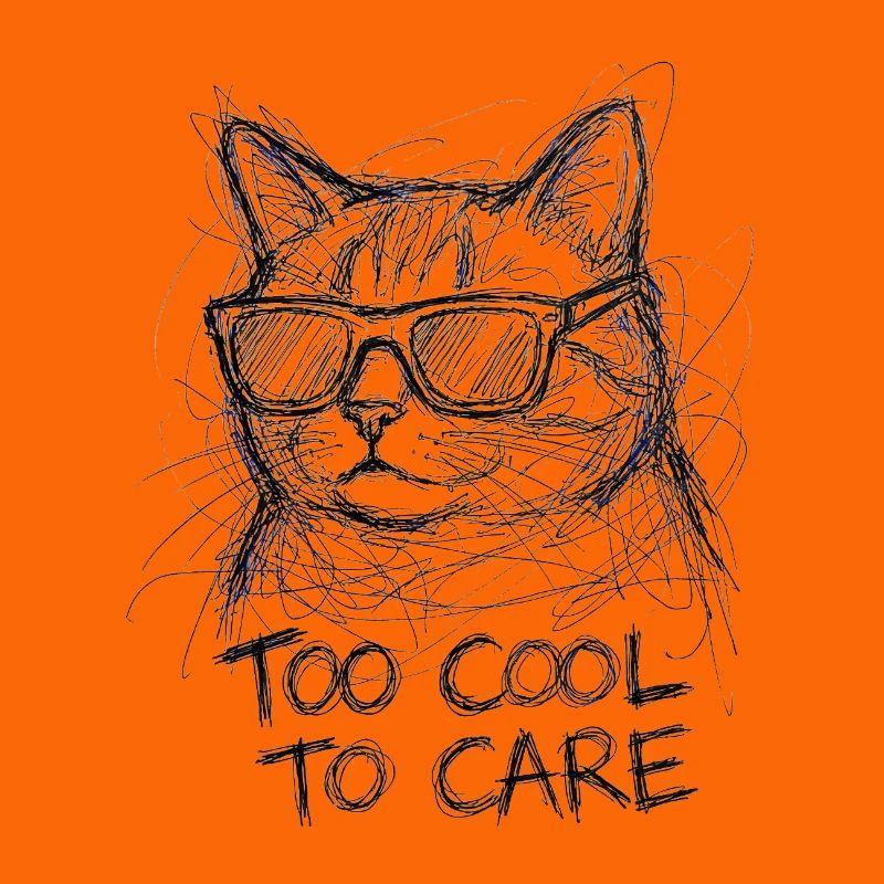 Cool de chat avec lunettes de soleil