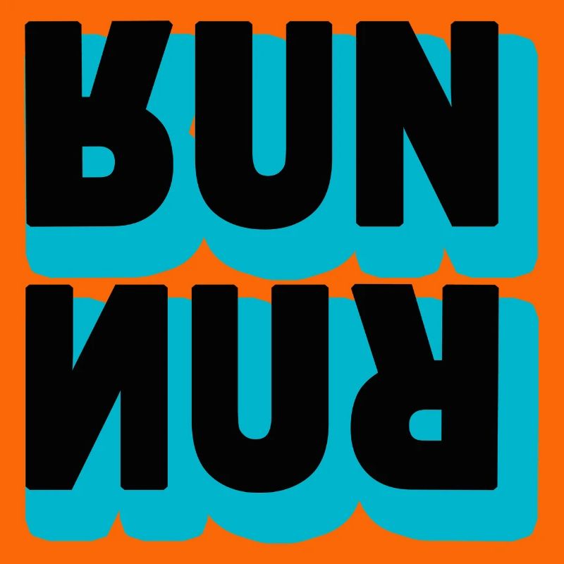 Running Run Typography