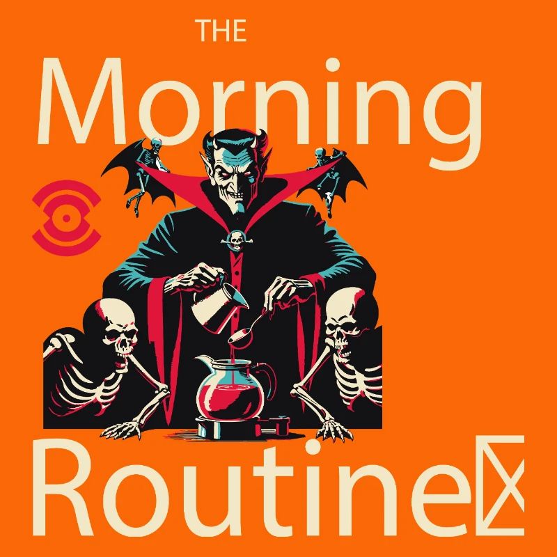 Routine matinale effrayante