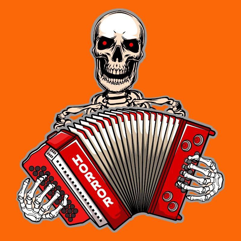 Styrian Harmonica Skeleton