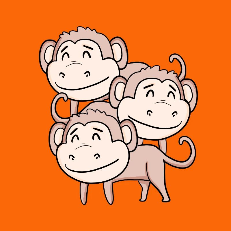 Cute Monkeys - Monkey