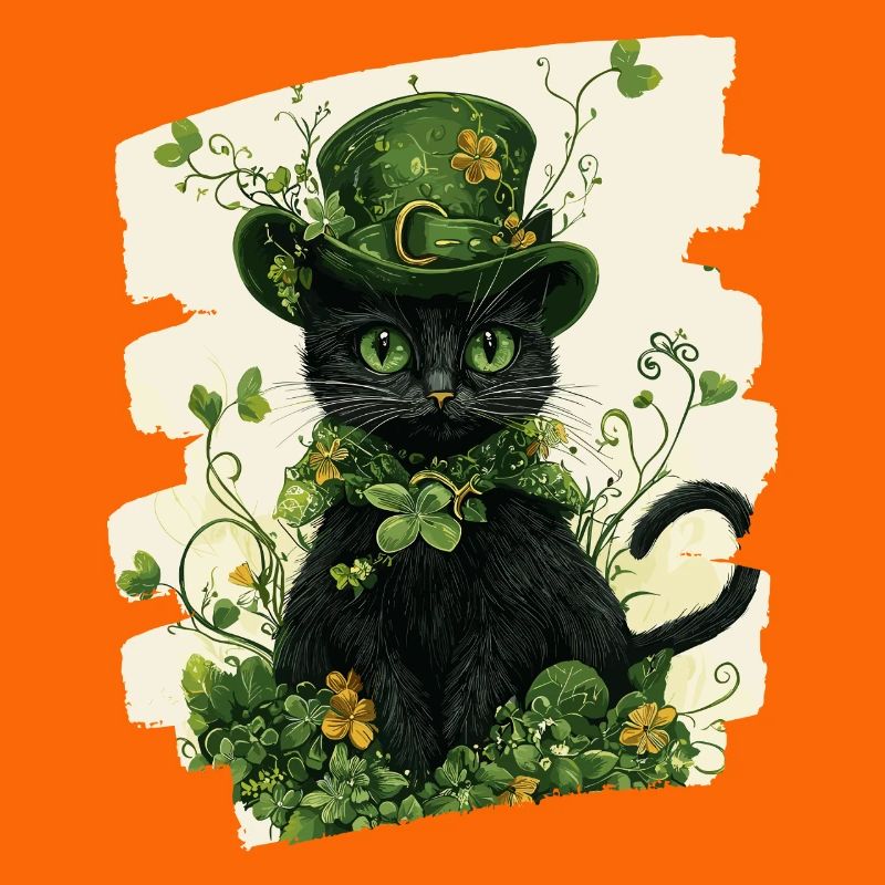 Chat de la Saint-Patrick