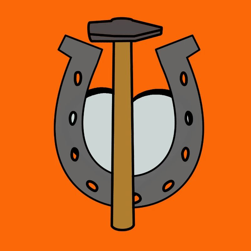 Sabot Cheval Maréchal-ferrant Fer à cheval Forgeron Forgeron
