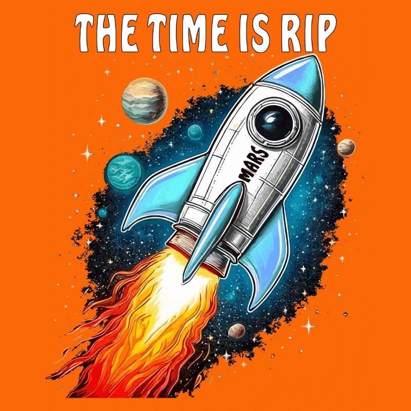 FUSÉE MARS LE TEMPS EST DÉCHIRÉ
