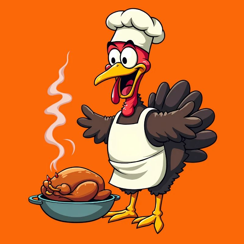 Cuisinier de dinde de Thanksgiving