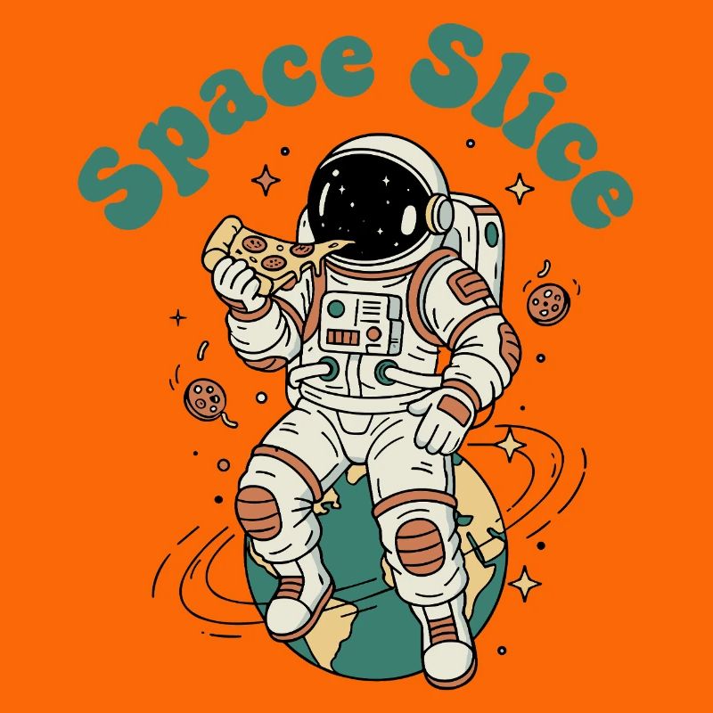 Pizza de l’espace astronaute