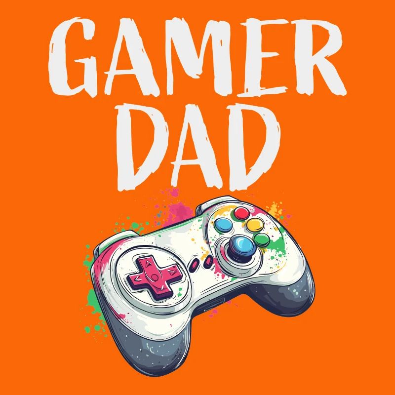 Gamer Dad Controller Splash