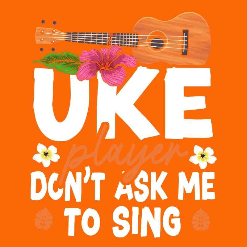 Hawaiian Ukulele Uke Uke Player