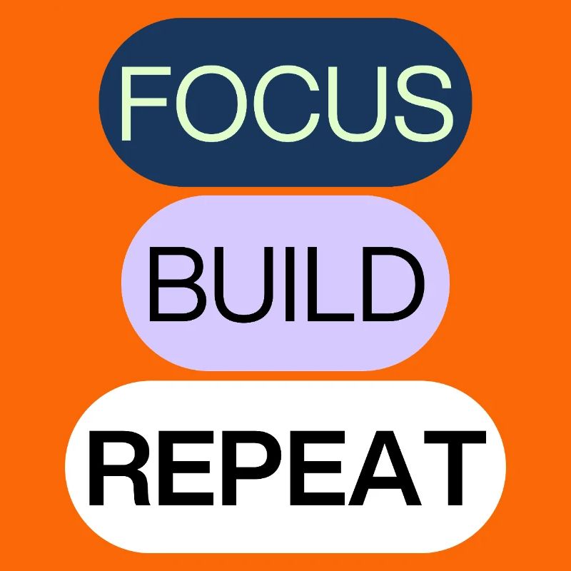 Focus, Build, Repeat – Creator Mindset
