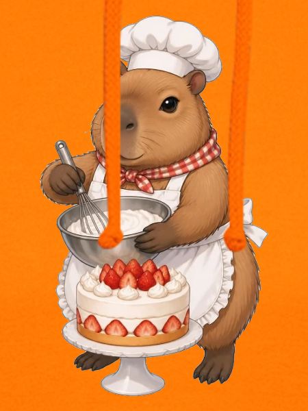 Capybara beim Backen