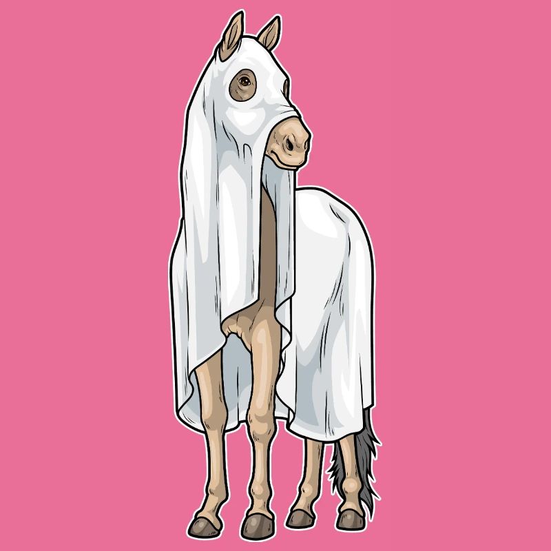 Pferd Halloween Geist