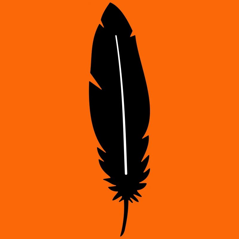 Feder silhouette