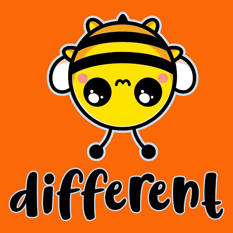 Bee Different Cute Character