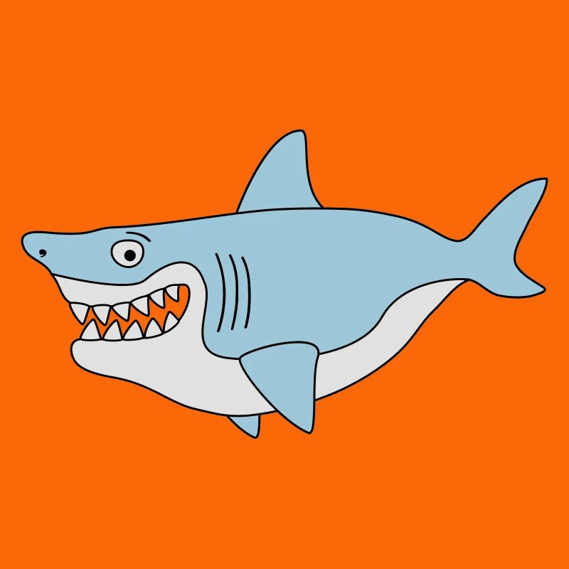 sourire de requin
