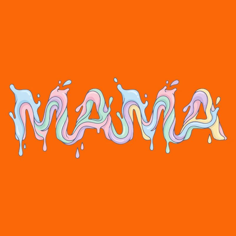 Mama Schriftzug - Muttertag
