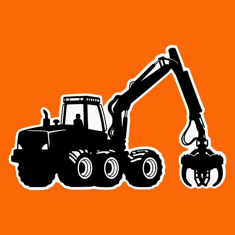 Harvester Silhouette