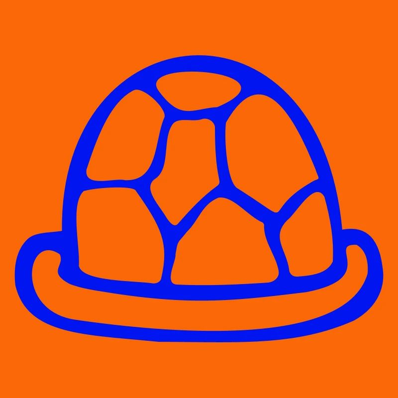 Turtle shell without turtle cute shell