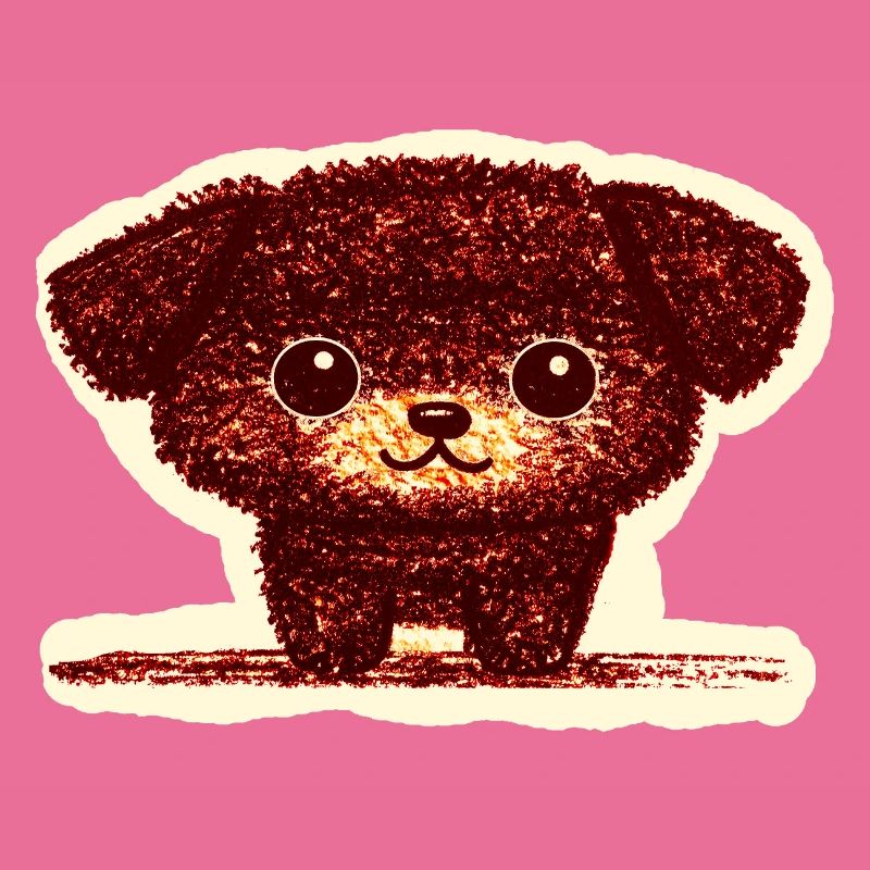Tiny Puppy (Red)