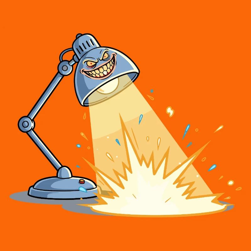 Mischievous Blast Lamp