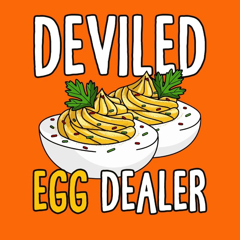 Funny Deviled Eggs Costume Deviled Egg Dad
