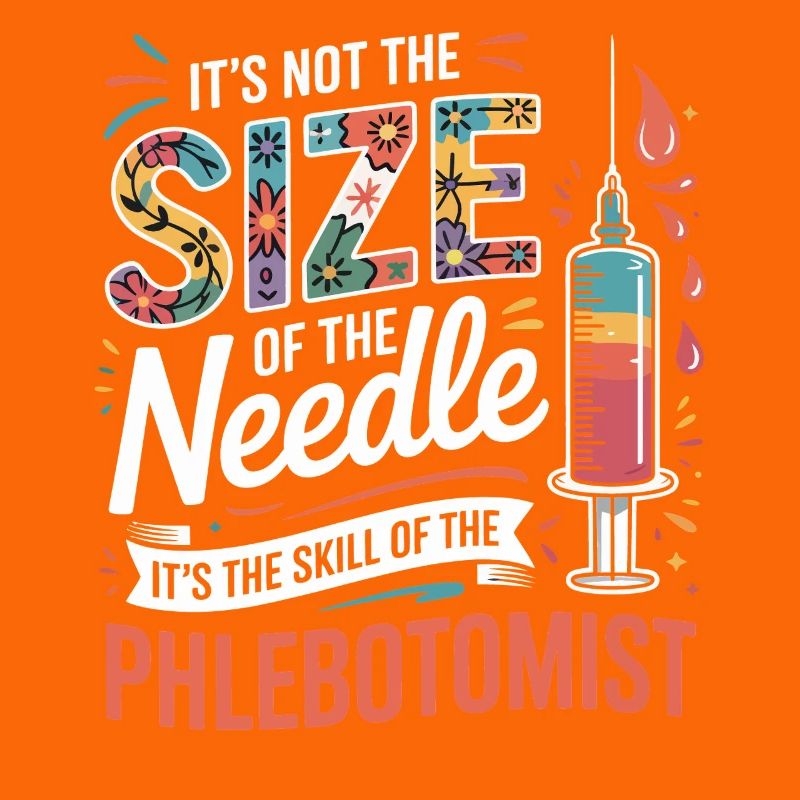 Size doesn't count: phlebotomist art
