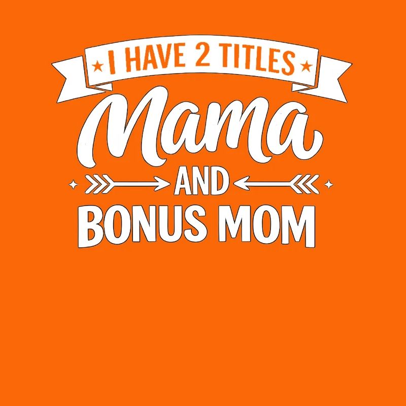 Bonus-Mama-Geschenk Ich habe 2 Titel Stiefmutter-Muttertag