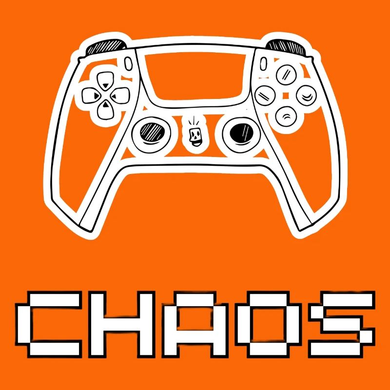 Controlled Chaos – Gaming Controller Chaos Design 
