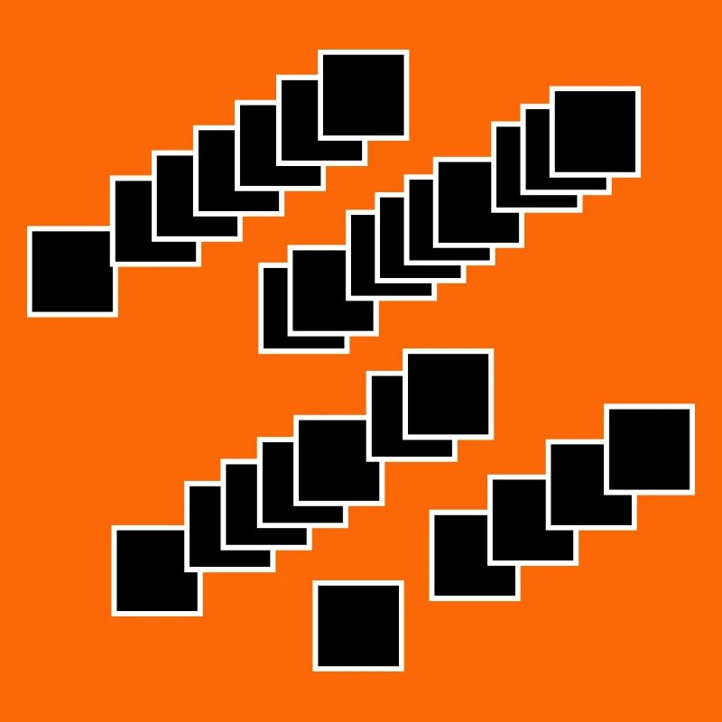 Nested Squares Cascade