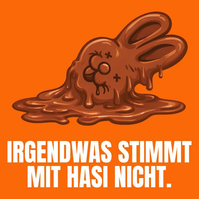 Chocolate bunny Easter