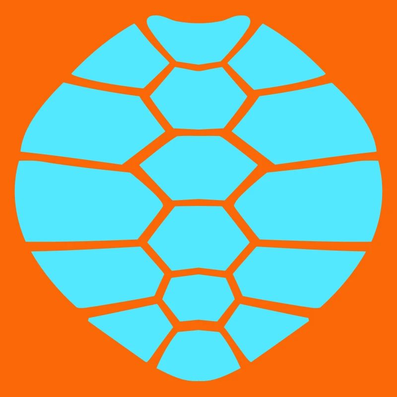 Turtle shell pattern turtle icon cool