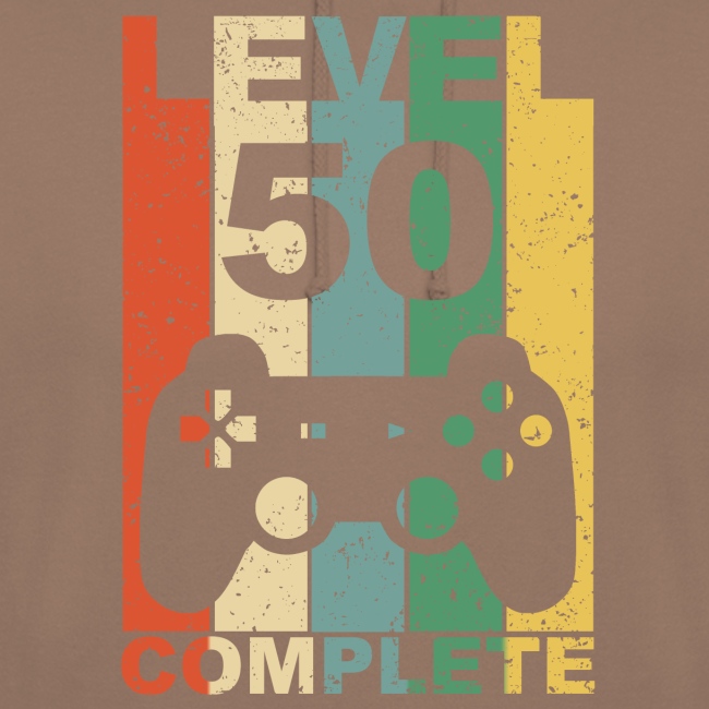 50. Geburtstag 50 Jahre Level Complete Gamer