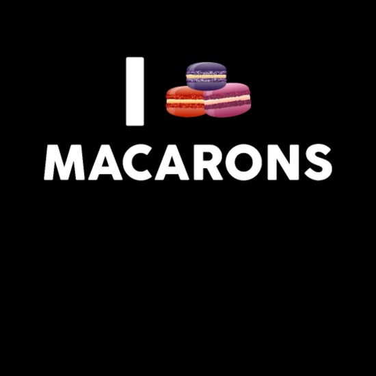 Gøre husarbejde Grønthandler Afbestille Macaron macarons slik fransk kiks wienerbrød' Unisex hættetrøje |  Spreadshirt