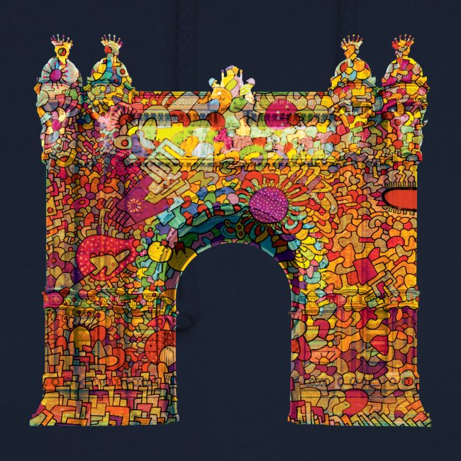 Arc de trio for colorful Barcelona