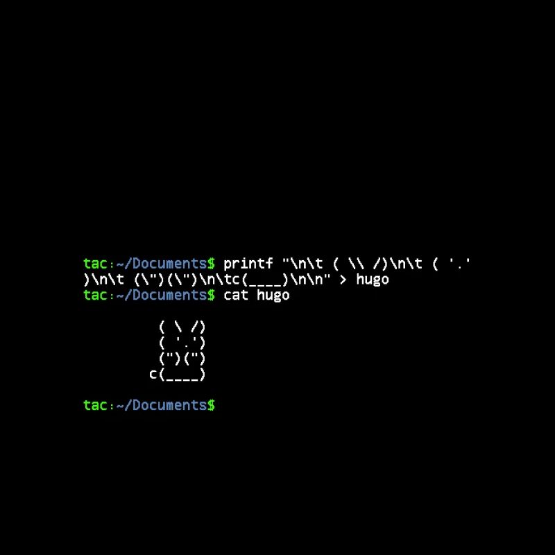 linux shell rabbit