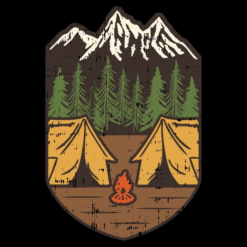 Berg Camp Badge – Mountain Adventure