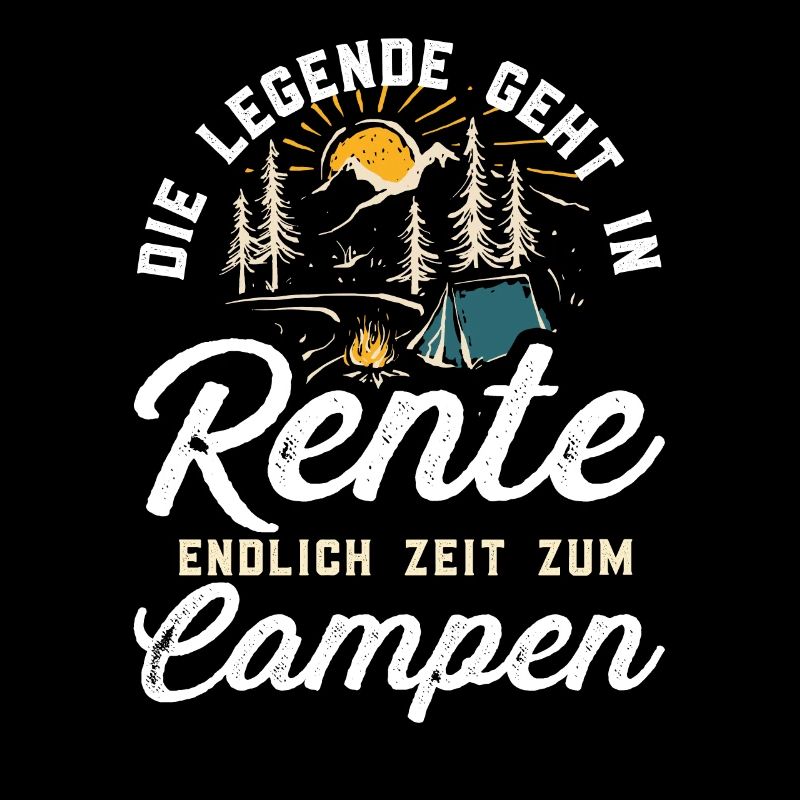 Rente Rentner Campen Camping