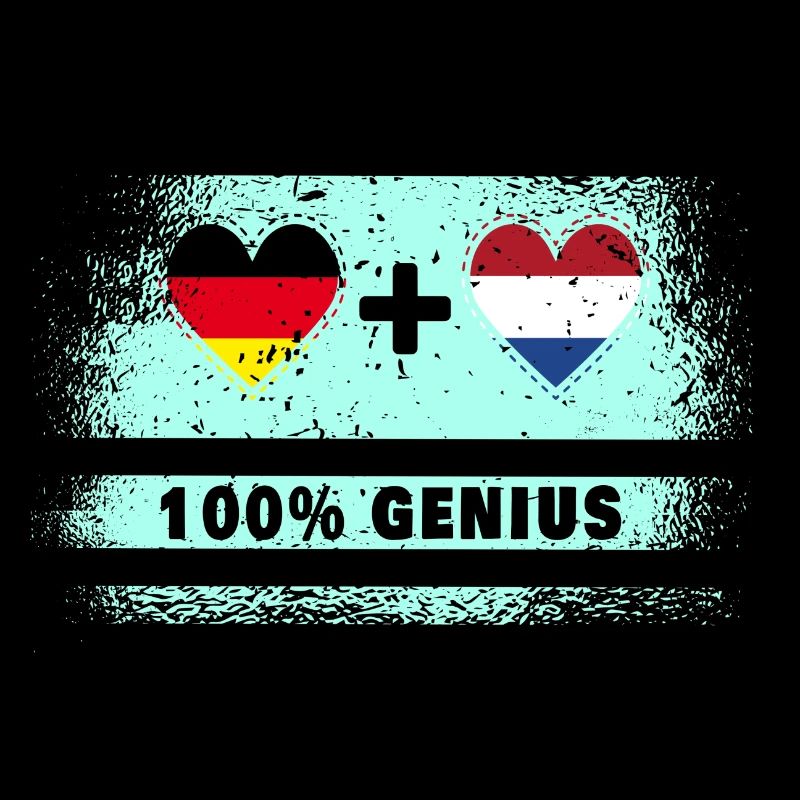 Germany and Netherlands 100% brilliant / Gift