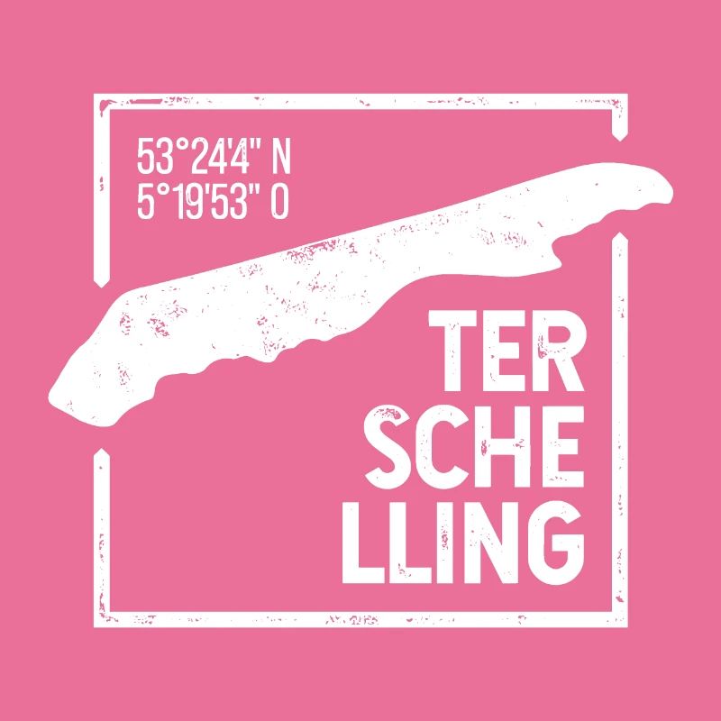 | terschelling Conception de timbres Island Silhouette