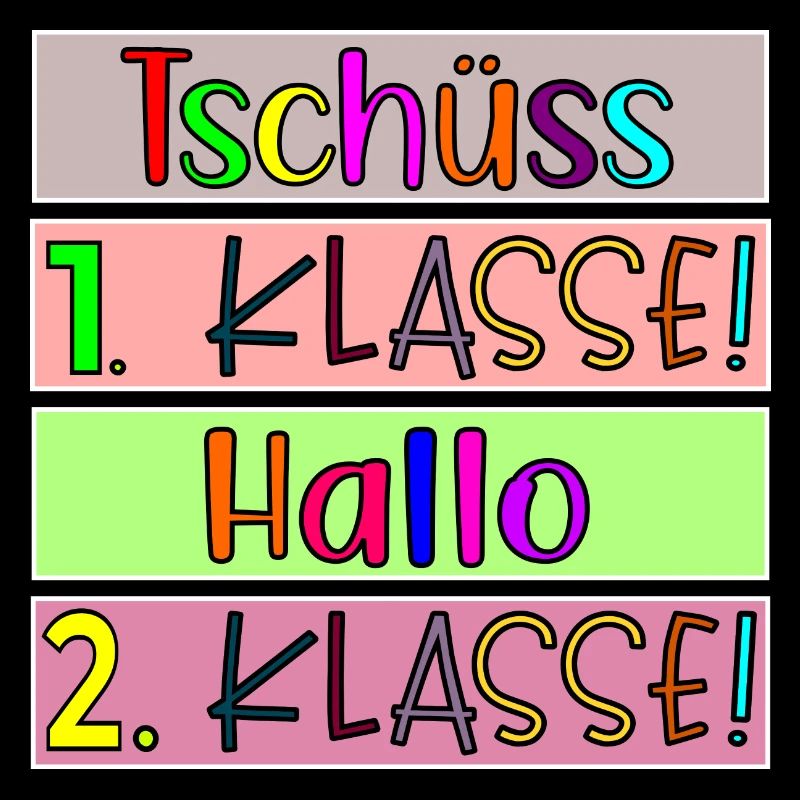 Grundschule Tschüss 1. Klasse Hallo 2. Klasse
