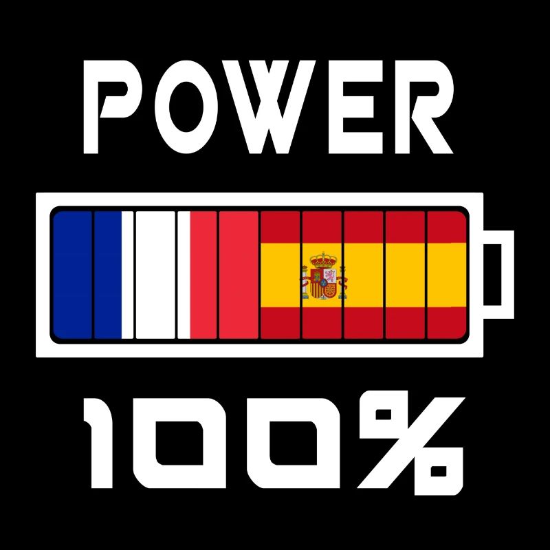 Spanien und Frankreich Power 100%