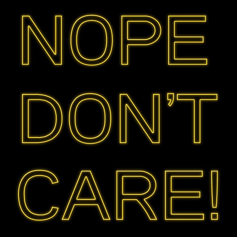 Nope don't care